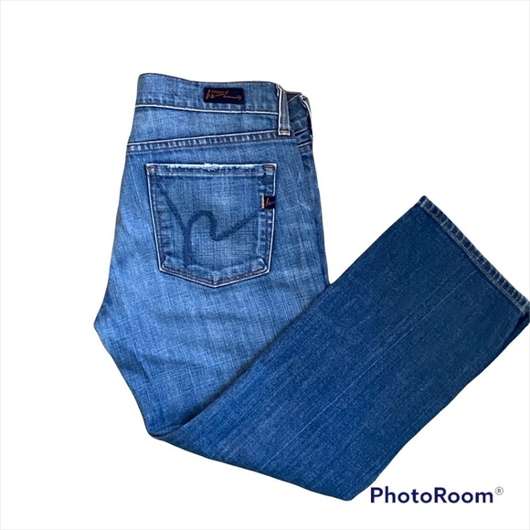 Citizens of Humanity Kelly 063 low waist crop jeans size 28 - Picture 5 of 12